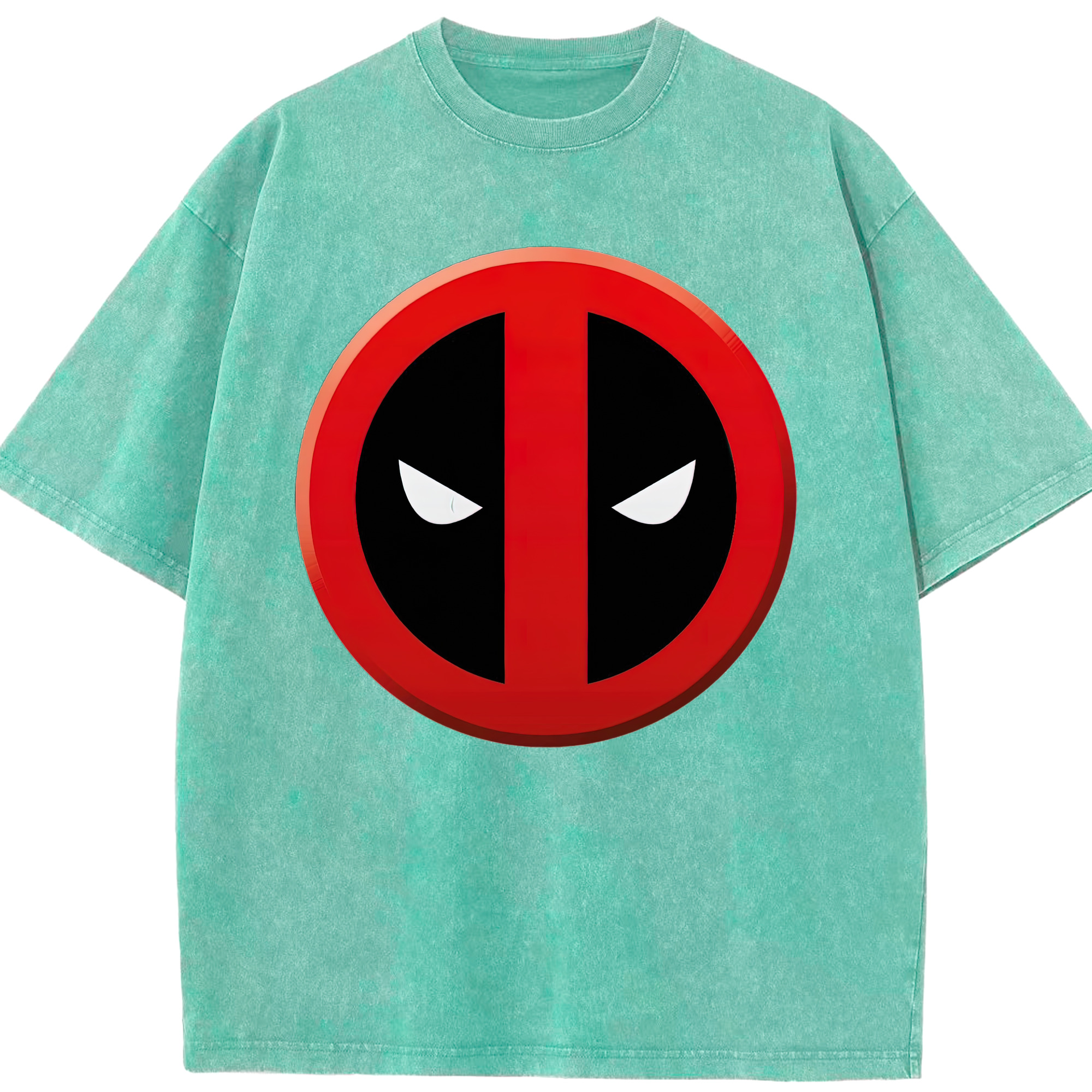 （画像用） Deadpool デッドプール 綿100% ヴィンテージ風 半袖Tシャツ（フロントプリント）